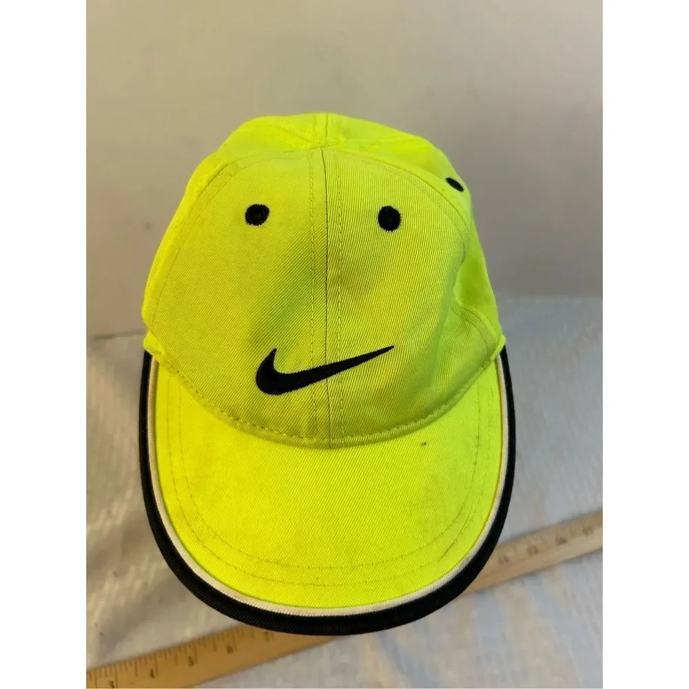 Nike Toddlers baseball cap hat neon "Just do it" swoosh‎ - Picture 2 of 4